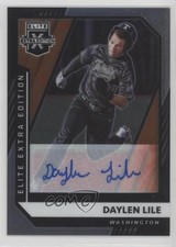 2021 Panini Elite Extra Edition Optic Signatures 90/99 Daylen Lile #47 Auto nd3