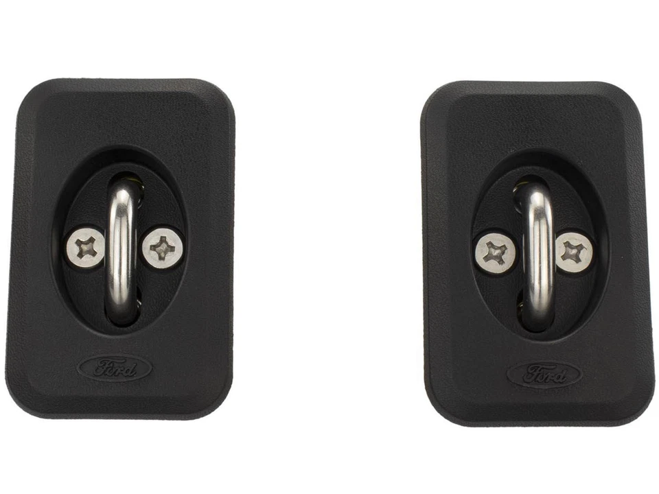 Ford® Bull Accessories Retractable Black Cargo Area Side Bed Tie-Down Hooks Foto 3 de 4