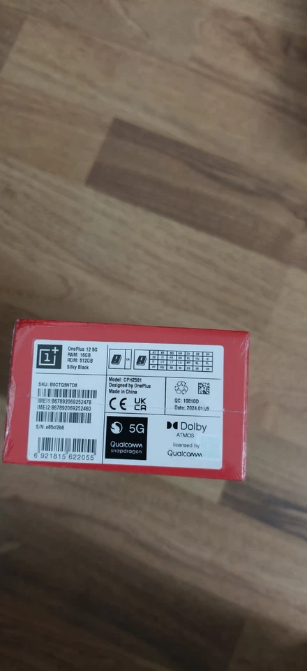 OnePlus 12 5G Dual Sim 16 / 512GB  Silky Black  EUROPA - nuovo mai usato 13 - Immagine 4 di 4