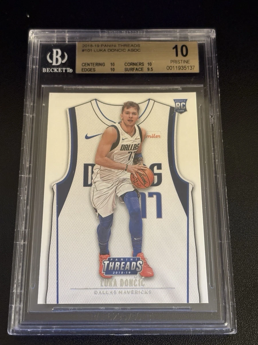 Luka Dončić 10 Graded Basketball Sports Trading Cards