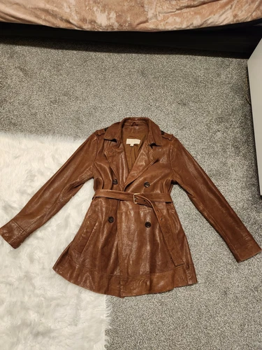 ❤️Trech coat Michael Kors in vera pelle 100% taglia S❤️