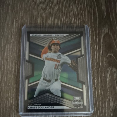Panini 2023 Elite Extra Edition Chase Dollander Status Die-Cut #41 /11 Rockies