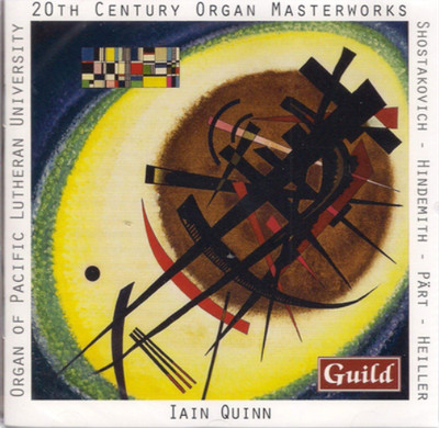 Iain Quinn 20th Century Organ Masterworks (CD) Album
