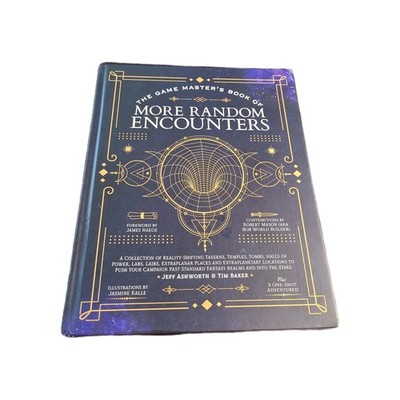 Game Masters Book of More Random Encounters Ashworth and Baker Fantasy Hardcover
