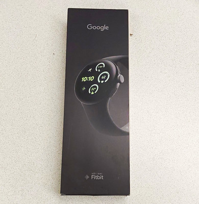 Google Pixel Watch 3 41mm Wi-Fi Matte Black/Obsidian Fitbit 32GB AOD