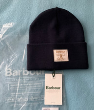 BARBOUR ELLISON WOMENS BEANIE HAT - NAVY  -ONE SIZE BRAND NEW WITH TAGS