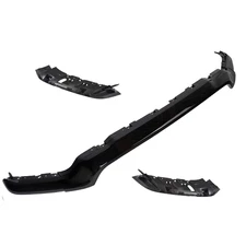 For 2019-2024 Ram 2500 3500 4500 Glossy Black Front Upper Grille Molding Trim