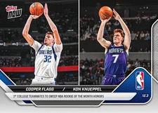 Cooper Flagg / Kon Knueppel RC Of Month 2025-26 NBA Topps NOW Card 73 Presale