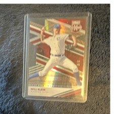 Panini 2020 Elite Extra Edition Will Klein Kansas City Prime Numbers B #142
