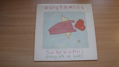 Maxi Single - Eurythmics - There must be an angel (1985) RCA Victor
