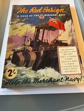 The Red Ensign - Merchant Navy book from WW2