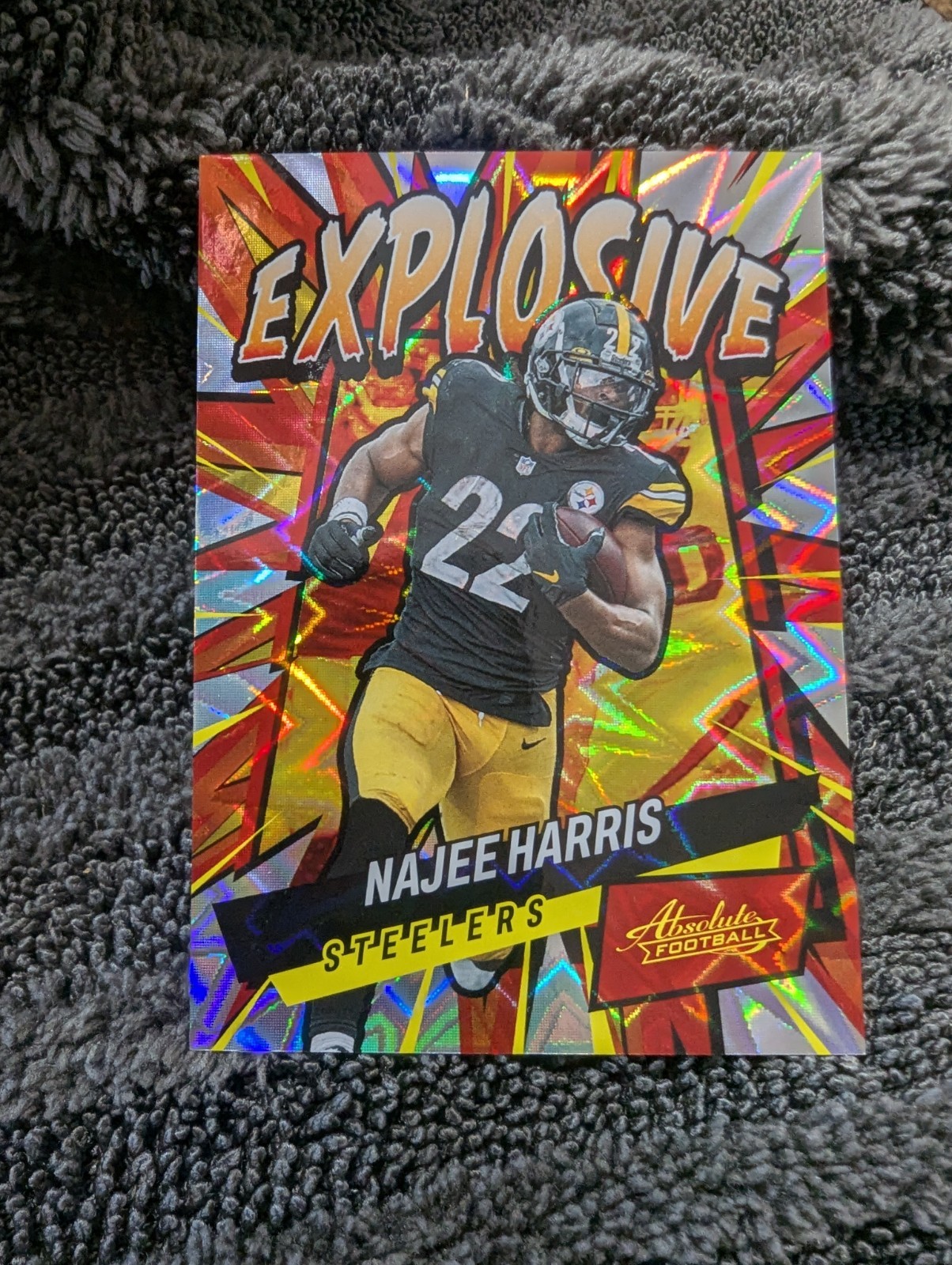 2022 Panini Absolute - Explosive Najee Harris #E17
