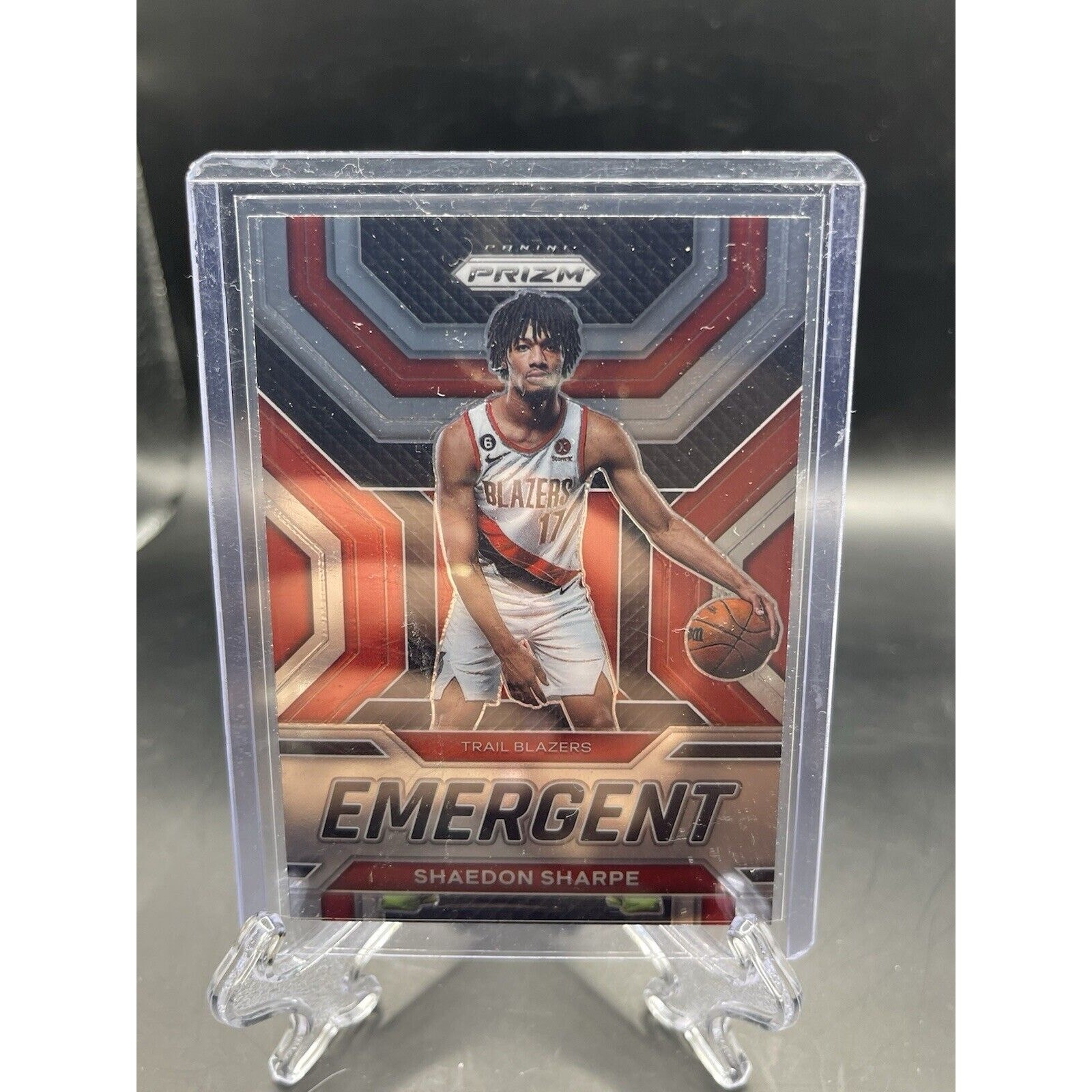 2022-23 Panini Prizm Emergent #15 Shaedon Sharpe Rookie - Portland Trail Blazers