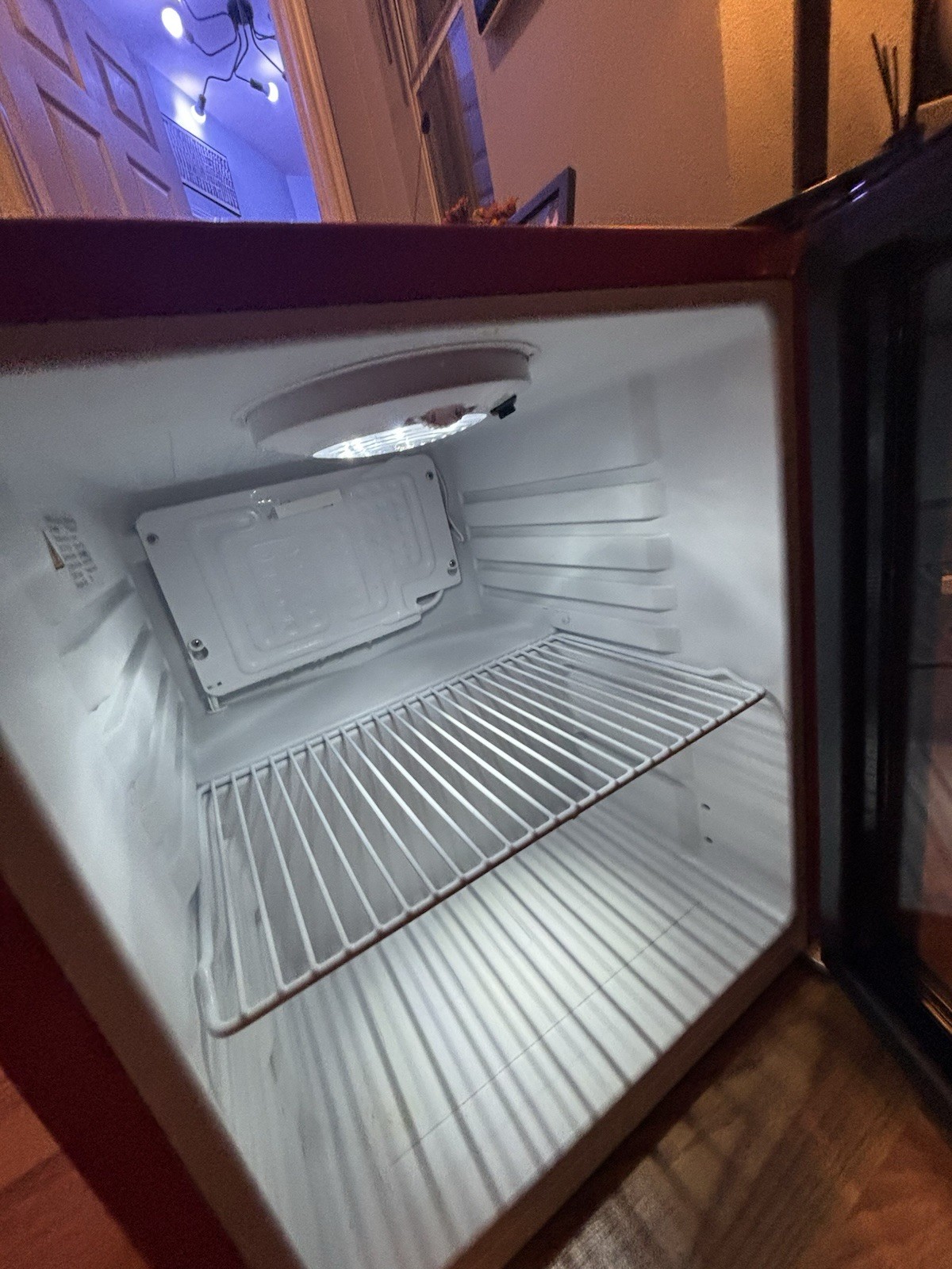 His Is A Coca-Cola Branded Commercial-style Mini Beverage Cooler Working Great