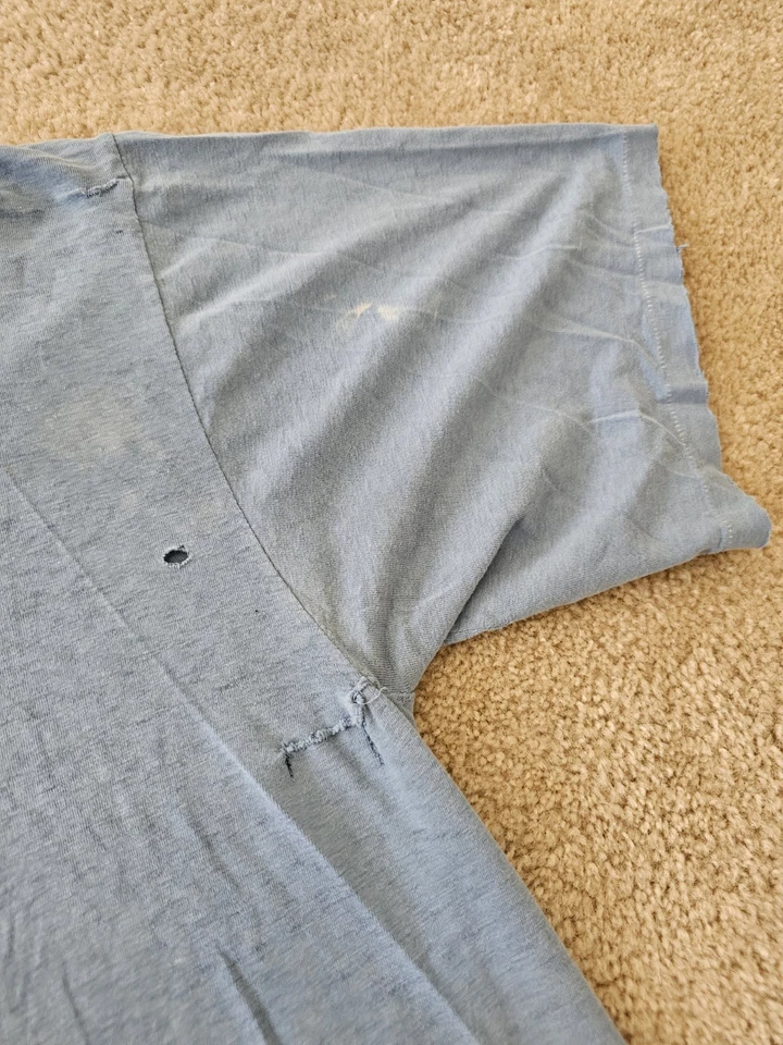 Camiseta Rudy Trasera Vintage Blind Skateboards OG conexiones andrajosas puntada única Foto 4 de 4