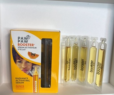 Paw Paw Clarifying Booster Serum 20 Ampules with Vitamin E & Papaya Extract.