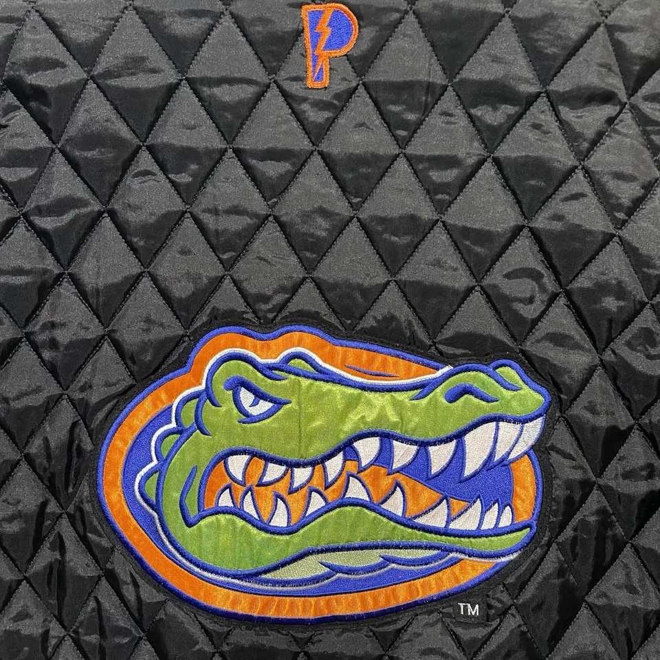 Florida Gators Pro Player Rare Reversible Jacket Mens 2XL Blue Black 1990’s VTG - Image 3 of 4