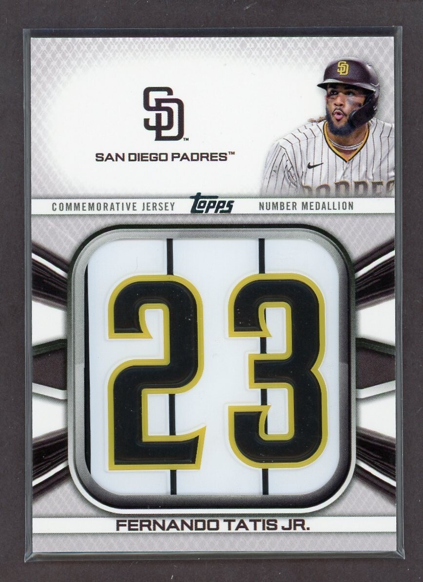 【ジャージーナンバー】Topps Gold Label タティスjr. ジャージーナンバー】Topps Gold Label タティスjr.