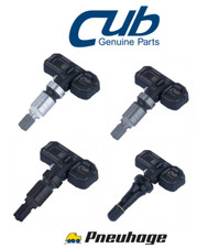 4 Reifendrucksensoren RDKS TPMS Opel Corsa E (X15/ S-D) 11/2014-05/2019 NEU