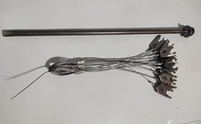 WOLF FANG EARTH ANCHOR 18' 1/8 CABLE AND HEAVY DUTY DRIVER TRAPPING