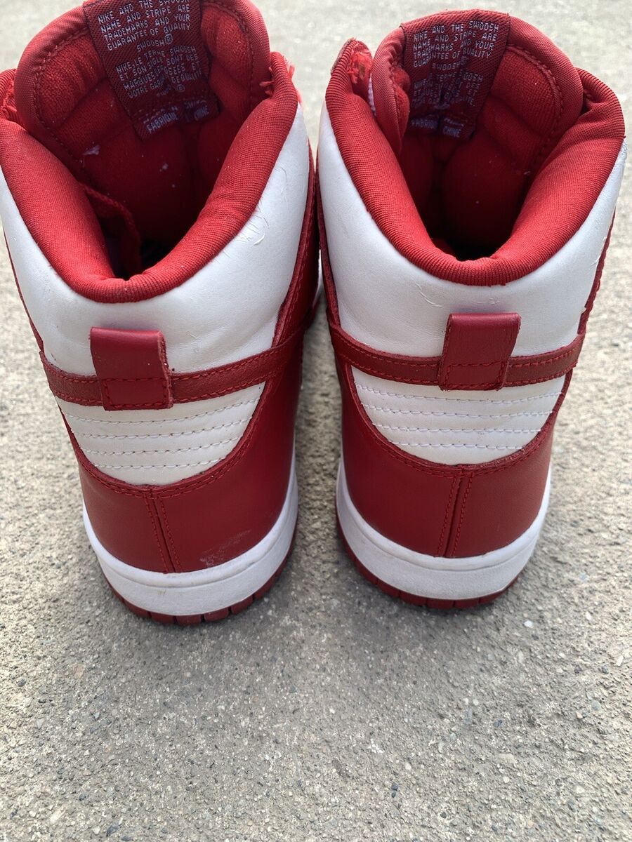 Vintage Nike Dunk High 2003 St Johns Size 8 Mens Varsity Red Vintage Nike Dunk High 2003 St Johns Size 8 Mens Varsity Red