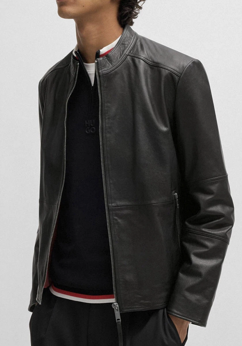 HUGO BOSS Leather Outer Shell Jackets for Men for Sale - Shop New