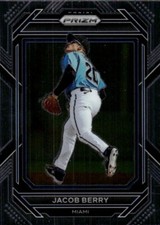 2023 Panini Prizm Jacob Berry #18 Miami Marlins