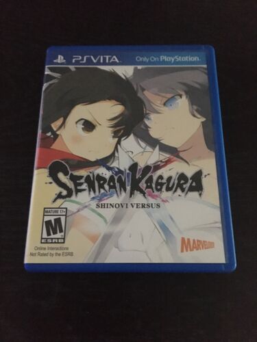 COMPLETE Senran Kagura Shinovi Versus (Sony PlayStation Vita, 2014) - Picture 1 of 4