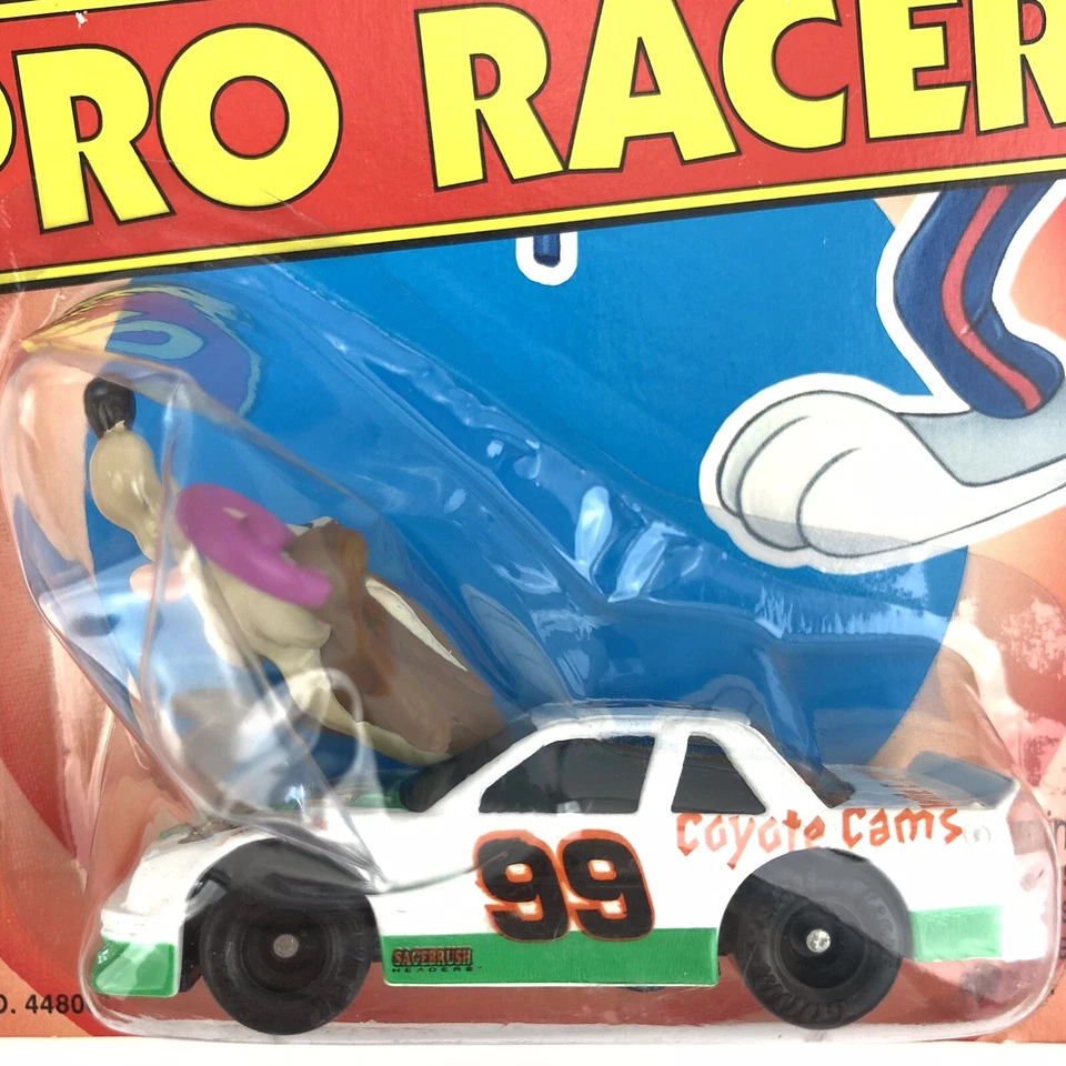 Matchbox Pro Racers Looney Tunes Wile E. Coyote Chevrolet Chevy Lumina Car 1/64 - Image 3 of 4