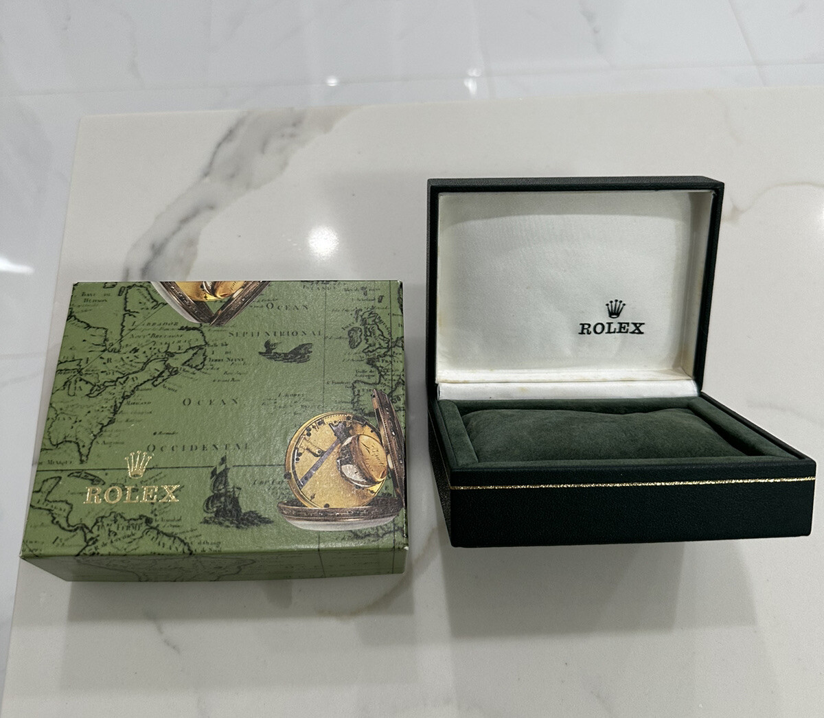 100% Genuine Vintage Rolex Green Box Explorer /Datejust OP