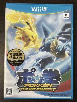 Unopened Wii U Pokken Dark Mewtwo amiibo Card bonus First Limited