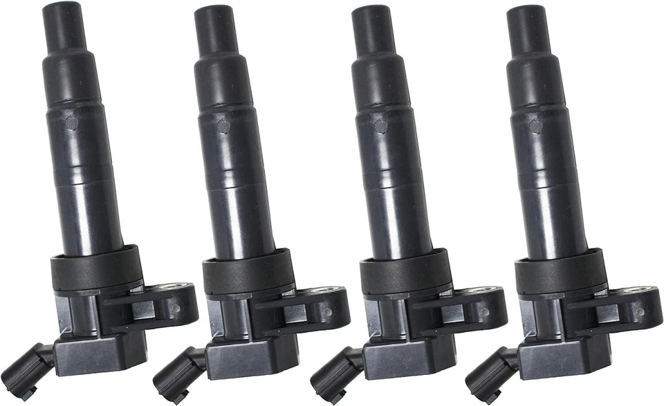 4x bujías NGK y 4x bobina de encendido para Kia Forte Rondo Borrego Optima L4 2,4 L Foto 2 de 4