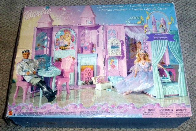 barbie swan lake castle