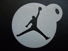 60mm basketball player design cake, cookie, craft & face painting stencil