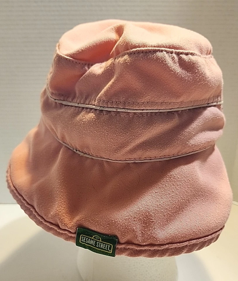 Sesame Street ABBY CADABBY Rosa Cubo Sol Sombrero Bordado Abby Juvenil Talla Única Foto 4 de 4