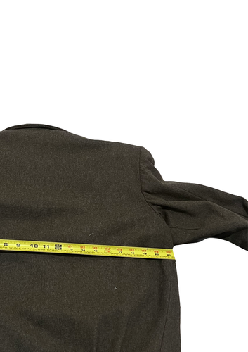 US USMC Marines Jacket Men Green Wool Winter Service Coat WW2 - Picture 3 of 7