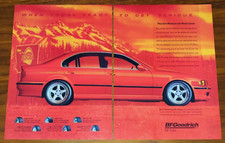 BMW SERIE 5 E39 BF GOODRICH NEUMÁTICOS PUBLICIDAD IMPRESA ANUNCIO REVISTA 528i 540i