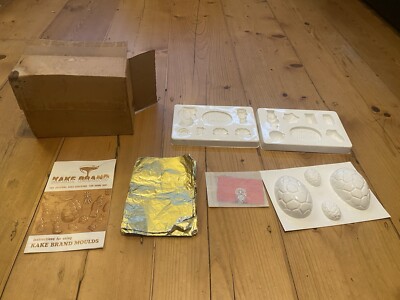 Vintage KAKE BRAND Schokoladenformen & Folienverpackungen. Geburtstag Weihnachten Ostern