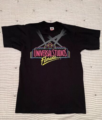 VTG Universal Studios Florida T-Shirt M 1990s Single Stitched USA Made FOTL - Picture 1 of 8