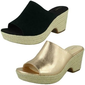 ladies wedge mules