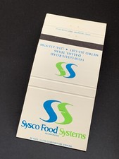Vintage Texas Matchbook “Sysco Food Systems” Dallas
