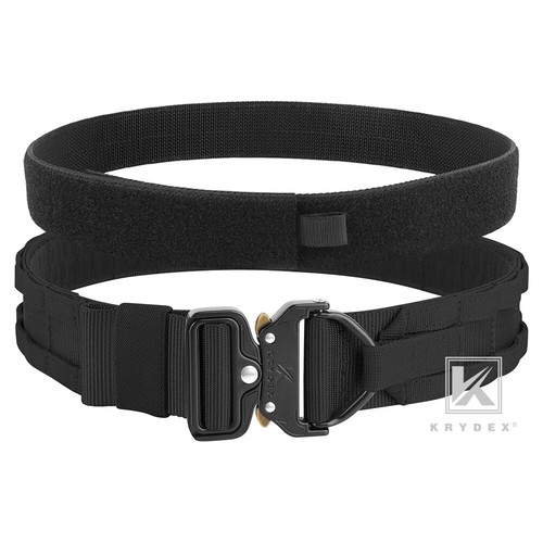 KRYDEX Tactical Belt 1.75 inch Heavy Duty Rigger Belt D-ring Quick Release Nylon - Picture 18 of 20