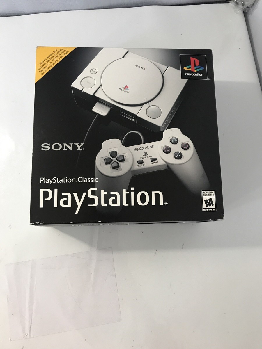 Playstation 1 Classic Edition [Sony Ps Retro Console 20 Games Included  Hdmi] 