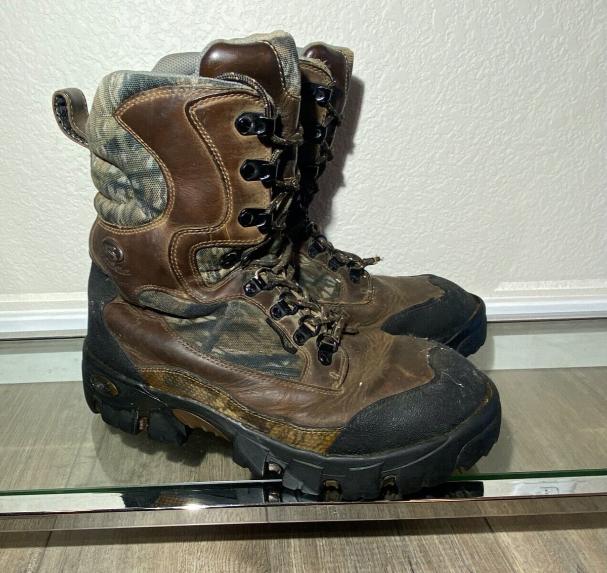 Red Wing Irish Setter Big Game Tracker 800 Gram GoreTex Camo Boots Size 11 1/2D Irish Setter Men main image 4