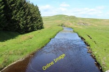Photo 6x4 Water of Ken at Smittons Bridge Culmark Moss  c2014