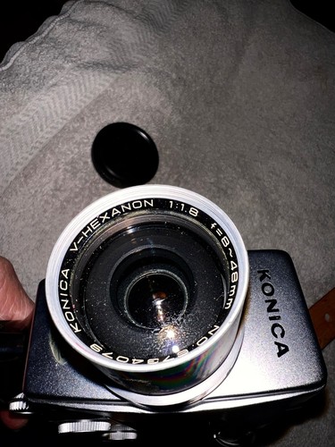 FOTOCAMERA VINTAGE KONICA Super8-6TL FILM ERA FAMOSA GEORGE DIBIE ESTATE COOL Vedi🎥 - Foto 5 di 11