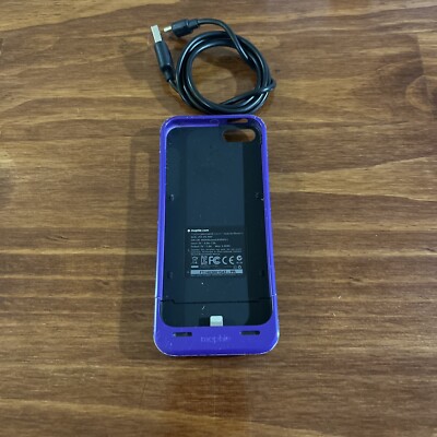 Mophie Battery Case for 5s with Charging Cord, Please read Description