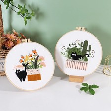 1PC Embroidery Cross Stitch Kit Set for Beginners-Handmade Embroidery DIY Craft