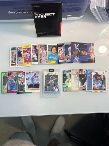 George Brett 112 2020 Topps Project 2020 by Oldmanalan PR: 6,558 (20 Card Lot)🔥
