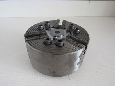 MMK 6-1/2'' 3 JAW LATHE POWER CHUCK A2-5 MOUNT HA5-6-35 Hitachi Kitagawa CNC